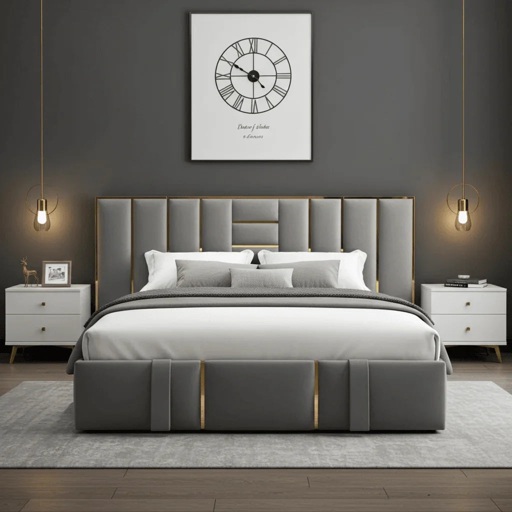Monaco Divan Bed-Tailored Finish with Matching Headboard
