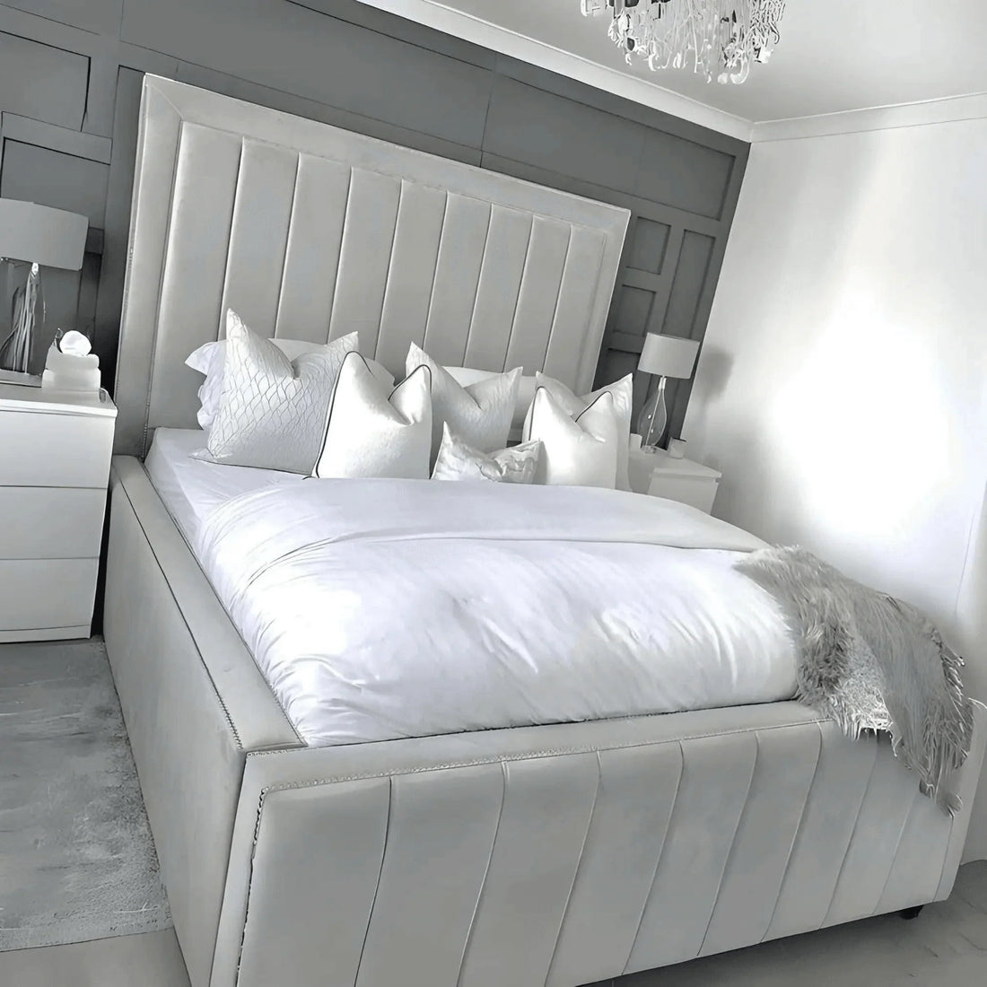 Sonic Panel Bed Frame: Classy UK Beds