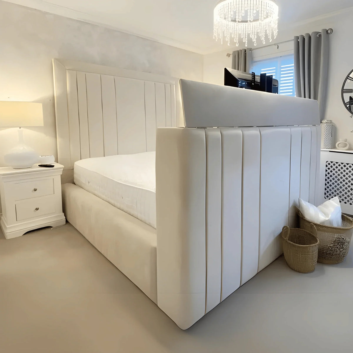 Sleep and Stream: Discover the Ultimate Comfort of TV Beds - UK Beds Direct ltd