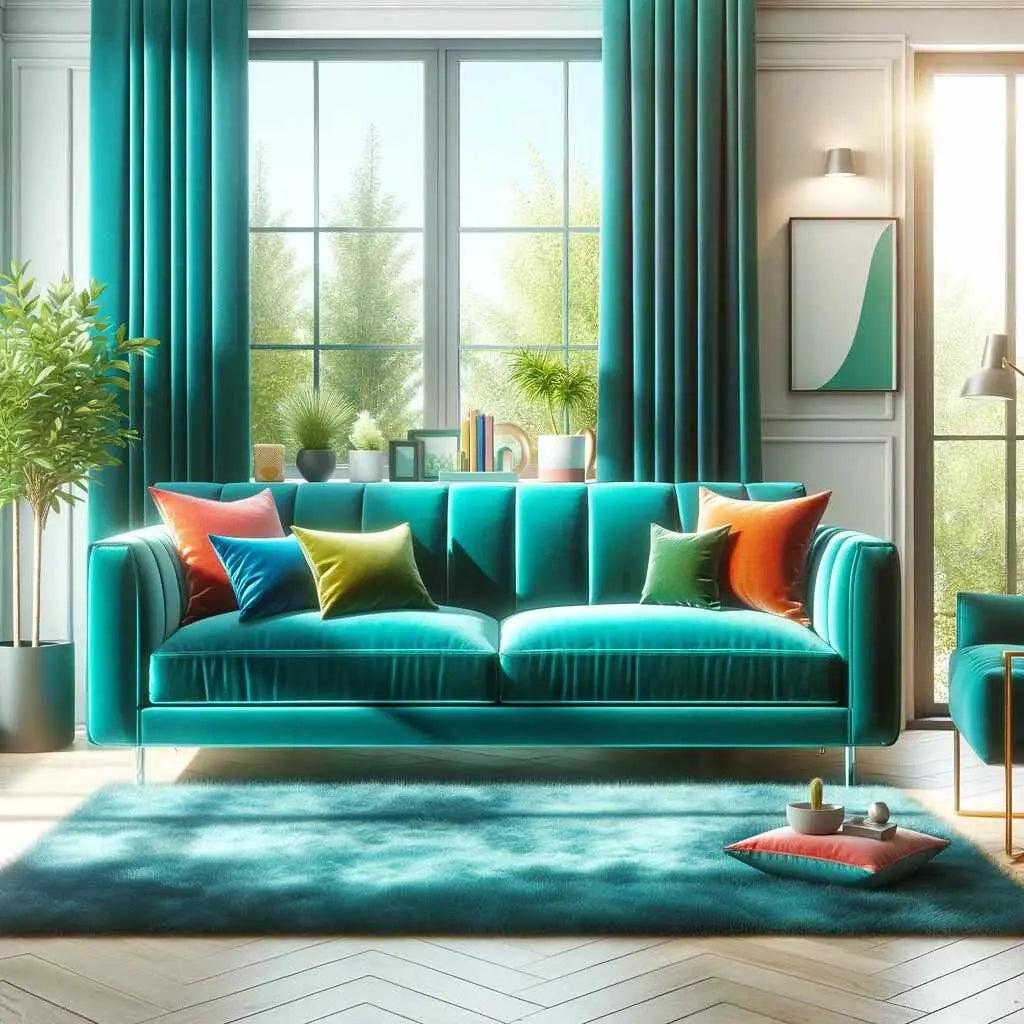 Teal Velvet Sofa: Styles, Designs & Benefits - UK Beds Direct ltd