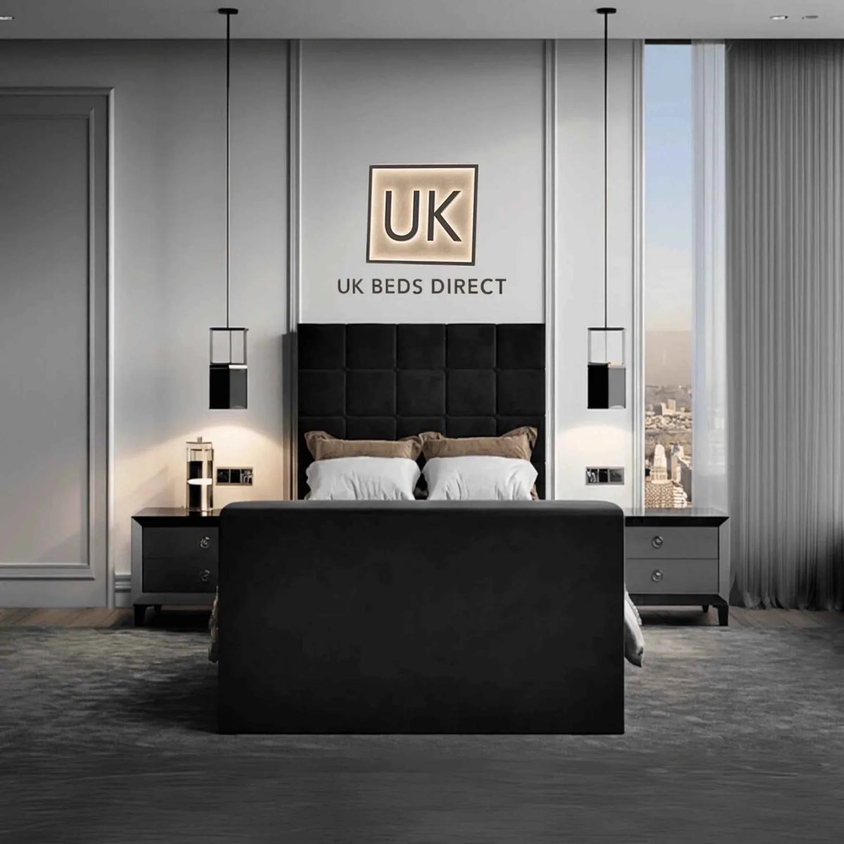 Starlight Kids Fabric Bed | UK Beds Direct