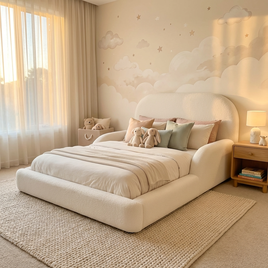 Aurora Luxe Upholstered Bed Frame