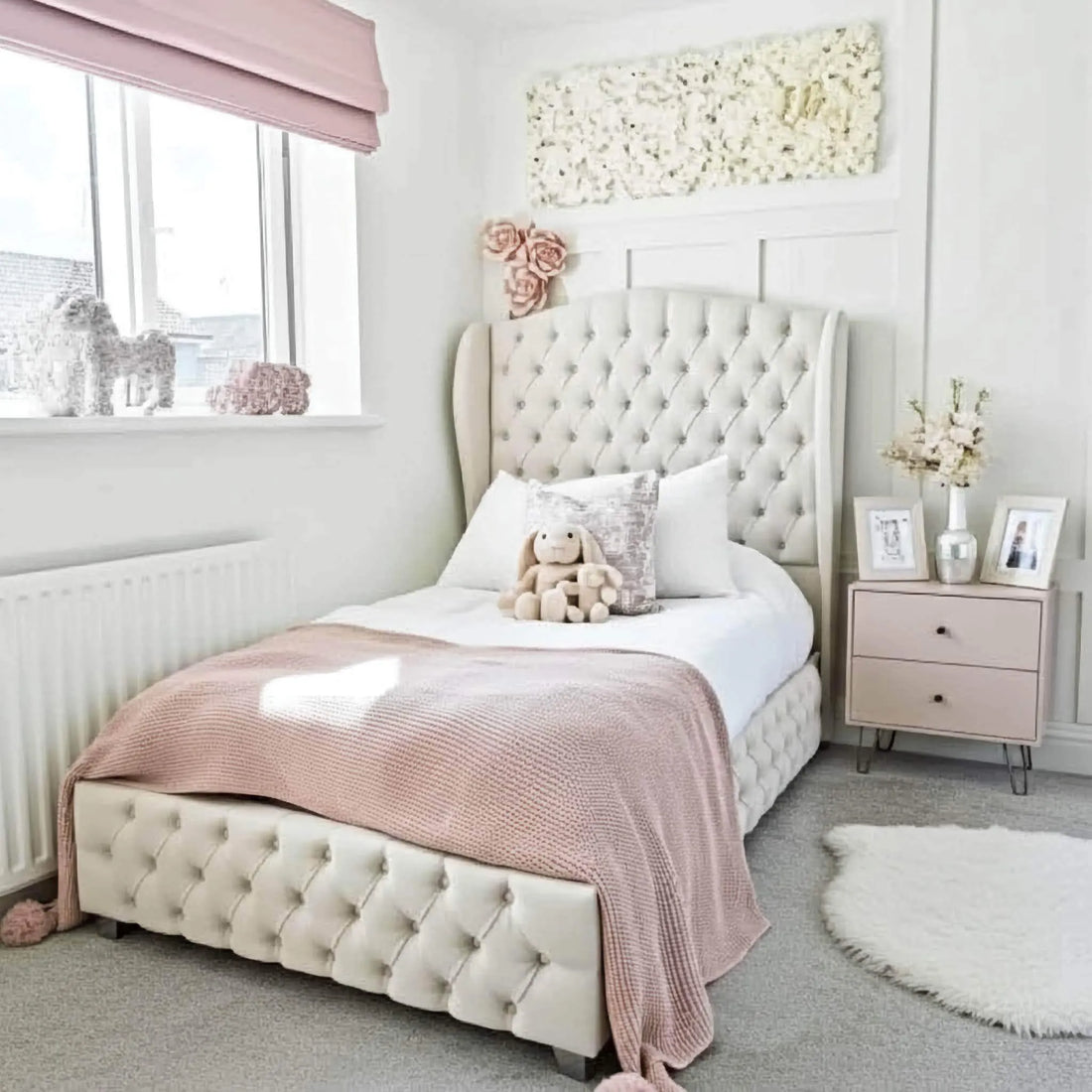 Verona Elegance Bed Frame – Luxury Upholstered Bed for Modern Bedrooms