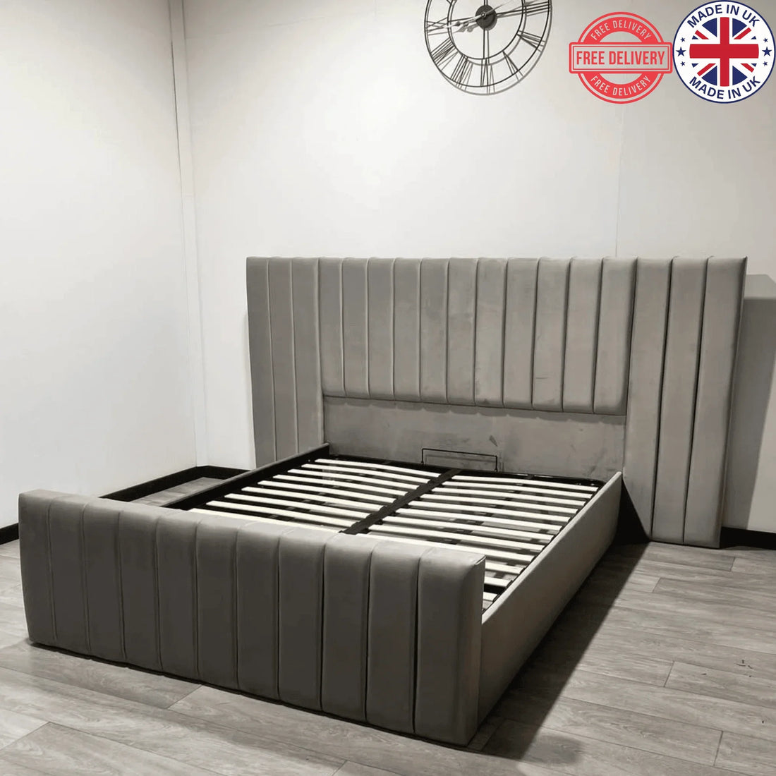 Italian Modern Chesterfield Bed Frame: UK Traditional Designs