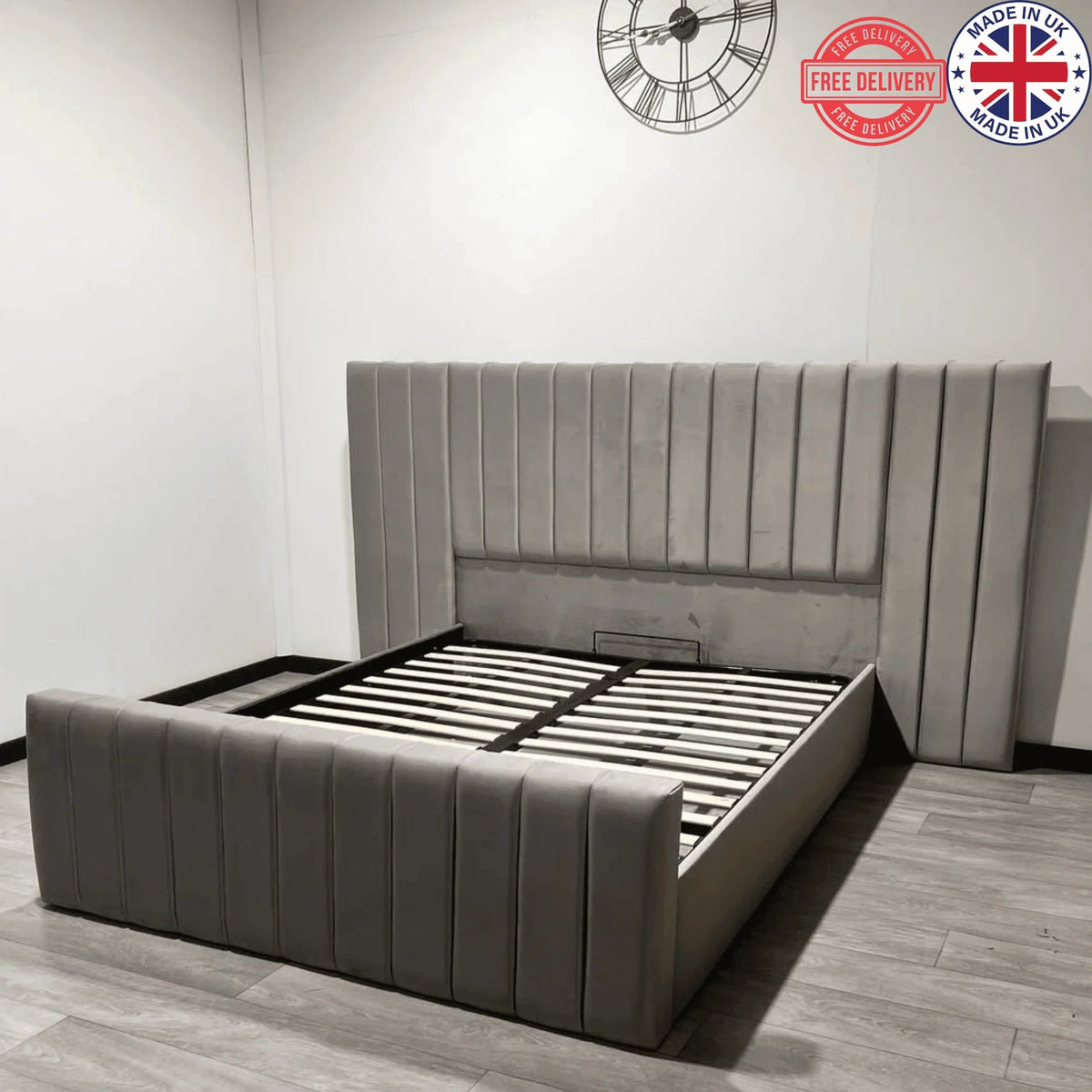 Italian Modern Chesterfield Bed Frame: UK Traditional Designs
