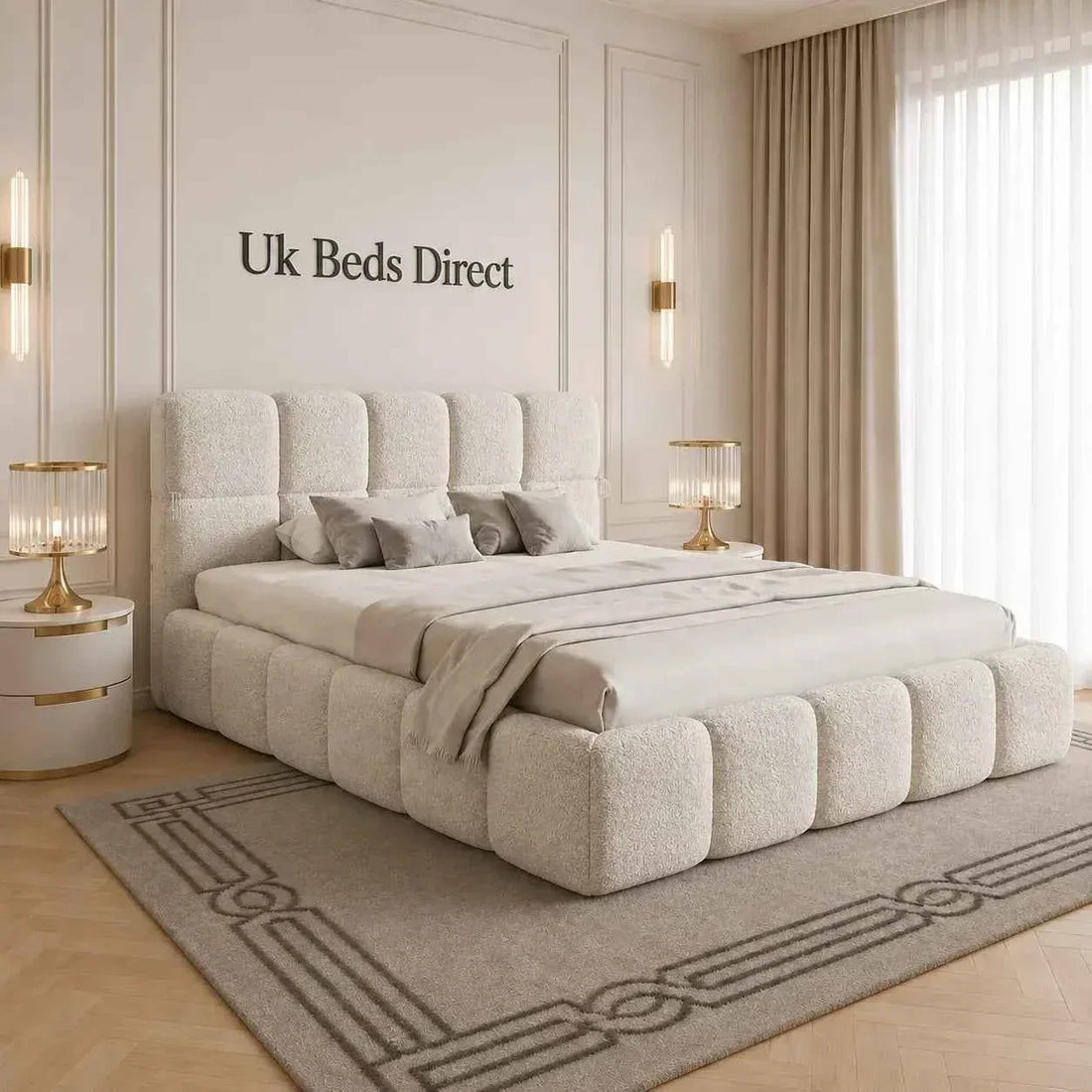 Honeybell Kids Fabric Bed Frame | UK Beds Direct