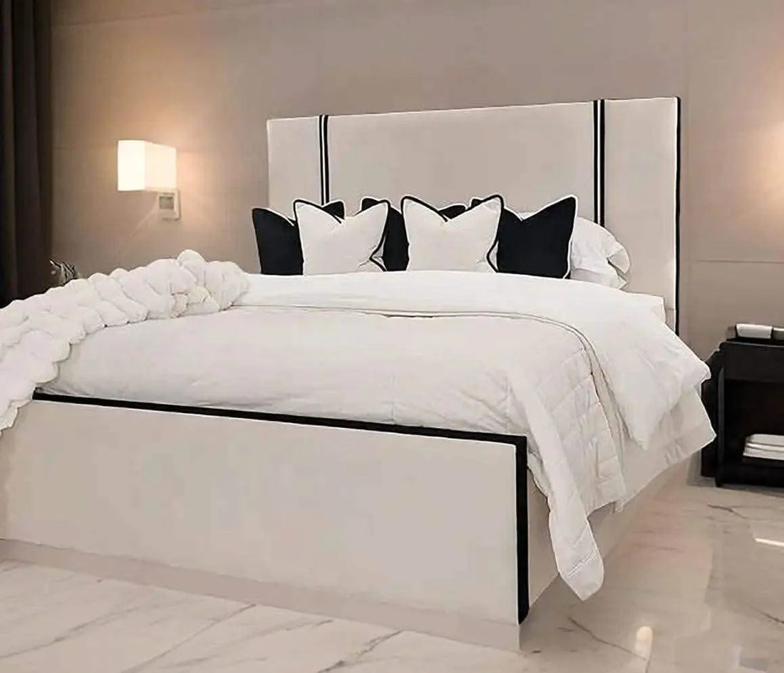 2025 Metropolitan Wingback Lines Bed Frame