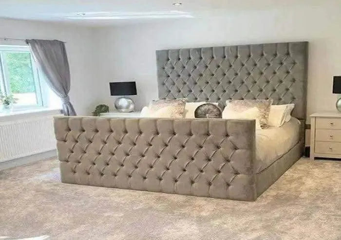 Discover the Effortless Elegance of the Julianna Chesterfield Bespoke Bed Frame UK