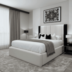 Verona Elegance Bed Frame – Luxury Upholstered Bed for Modern Bedrooms - UK Beds Direct ltd