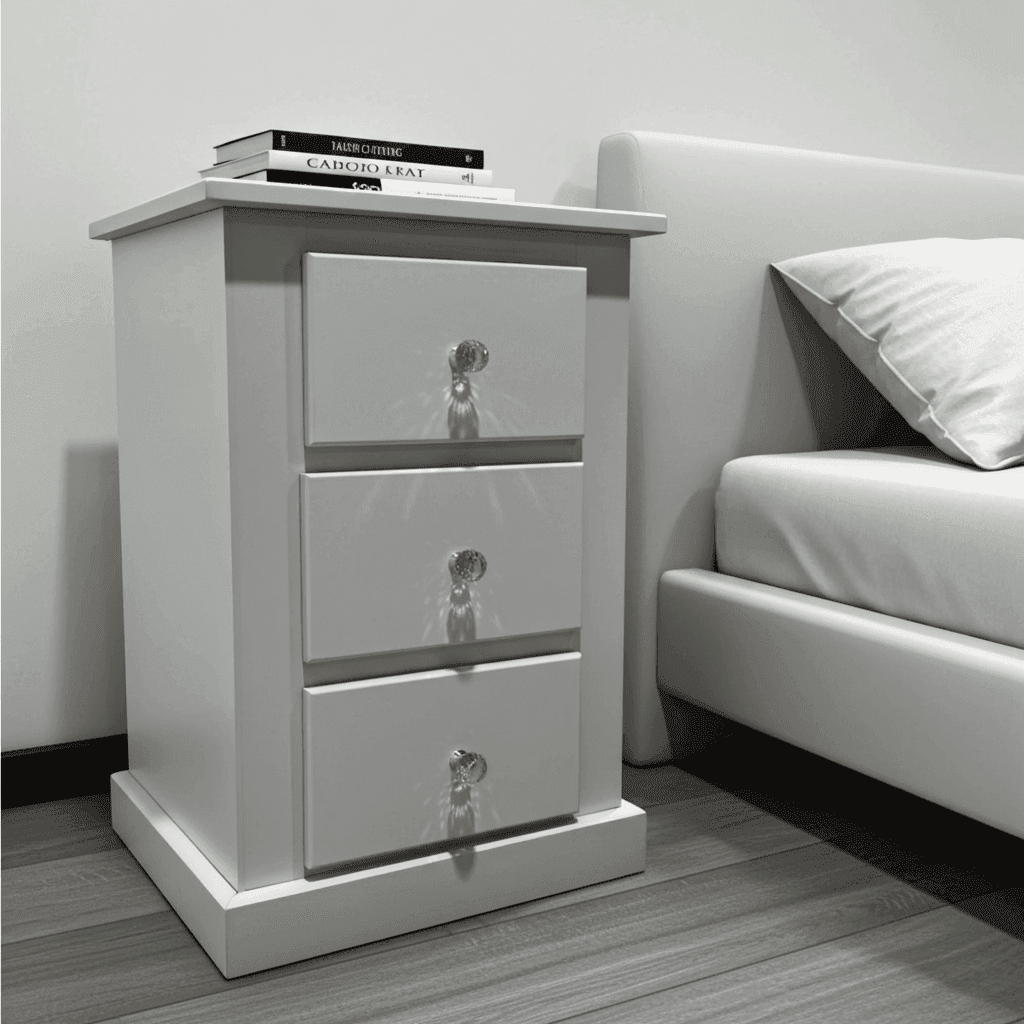 Aylesbury Mid Oak 3 Drawer Bedside Cabinet – Solid FSC-Certified Wood, Assembled - UK Beds Direct ltd