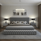 Upfront Ambassador Bed Frame – Luxury Upholstered Bed with Storage Options - UK Beds Direct ltd