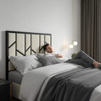 Elora Panel-Lined Upholstered TV Bed Frame - Modern Fabric Bed | UK Beds Direct - UK Beds Direct ltd