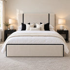 Signature Piped Bed with Optional Storage