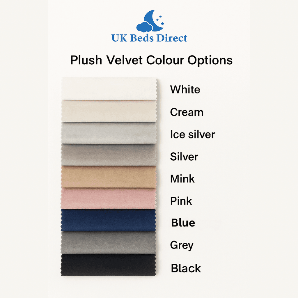 Fabric Samples: Best Fabric Available at UKBedsDirect - UK Beds Direct ltd