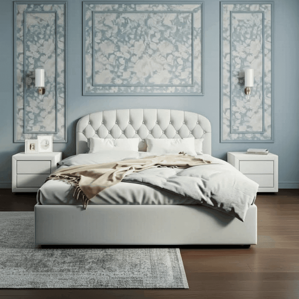 The Fiona Bed Frame: Modern UK Design - UK Beds Direct ltd