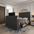 Wilton Chesterfield Tv Bed - UK Beds Direct ltd