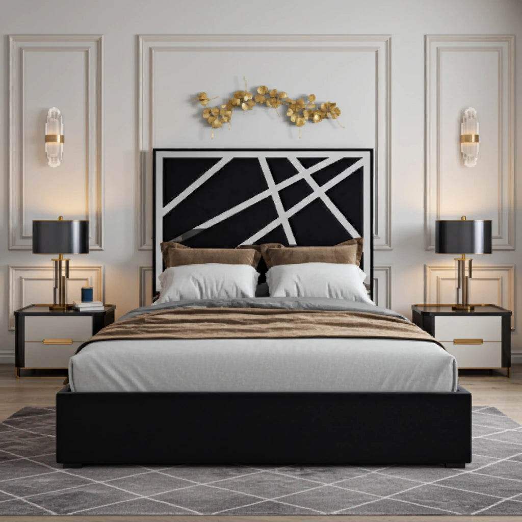 Valencia Luxe Bed Frame with Optional Storage | UK Beds Direct - UK Beds Direct ltd
