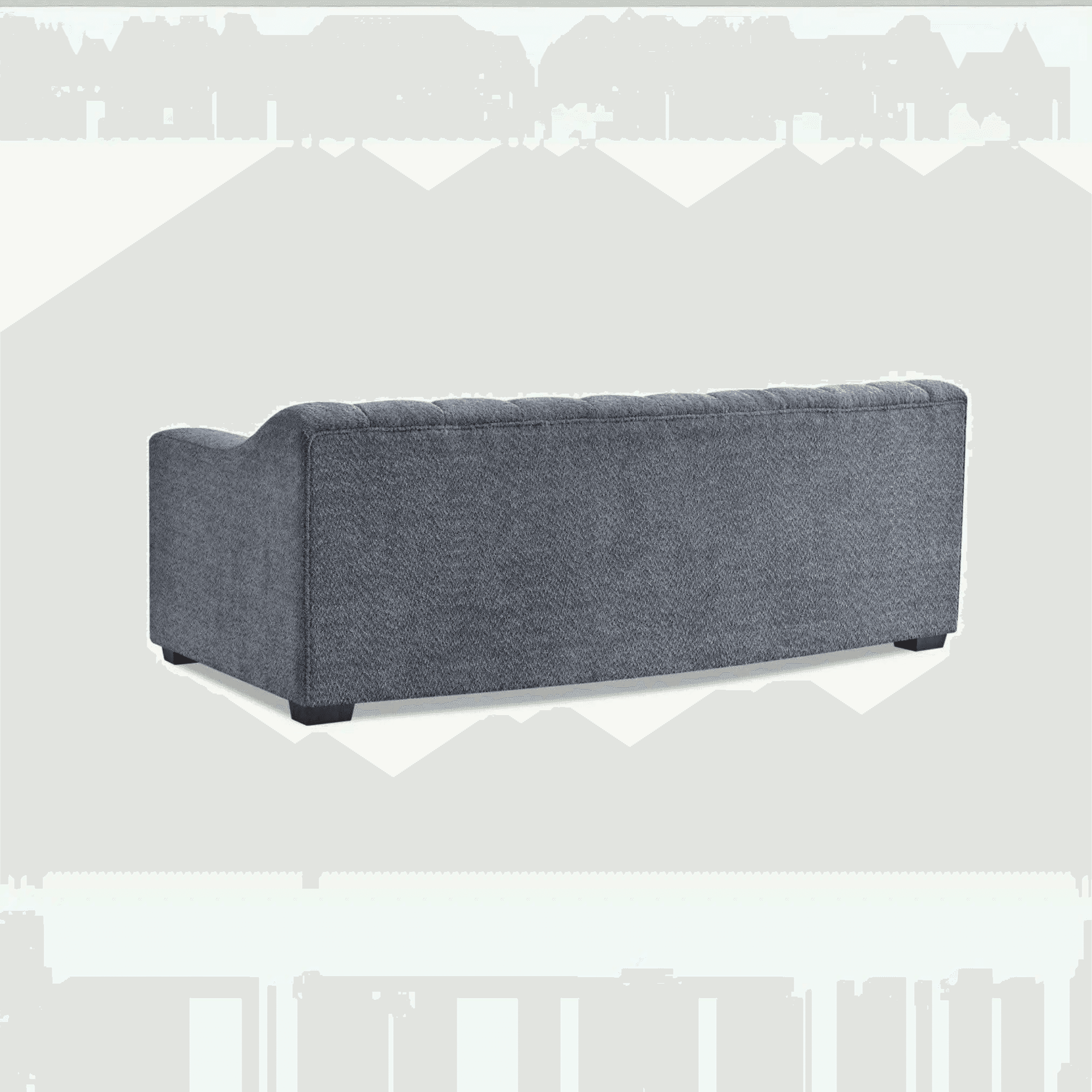 Aluxo Astoria 3 Seater Sofa in Iron Boucle Fabric - UK Beds Direct ltd