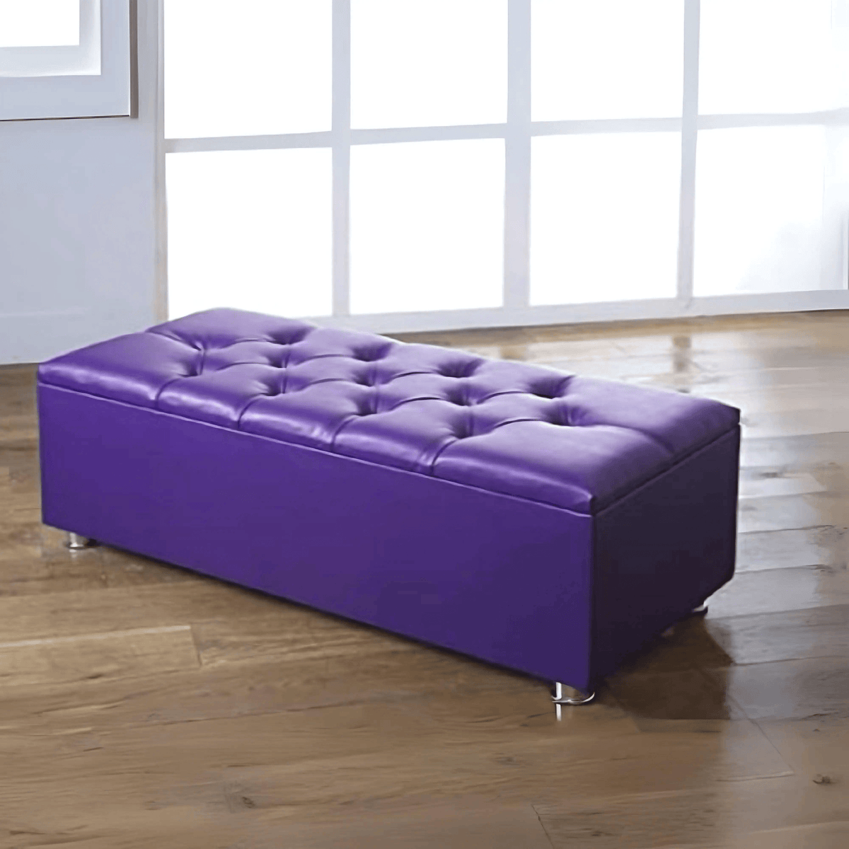 Violet Ottoman Toy Storage Blanket Box UK - UK Beds Direct ltd