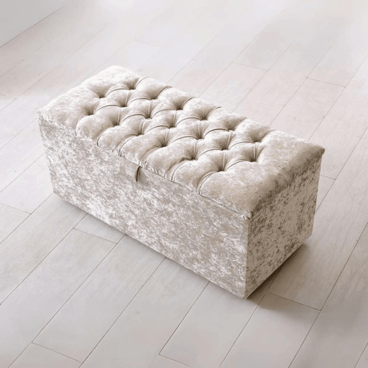 The Chesterfield Ottoman blanket Box UK - UK Beds Direct ltd