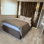 LuxeWall Panel Bed – Bespoke Upholstered Bed Frame with Full Installation - UK Beds Direct ltd