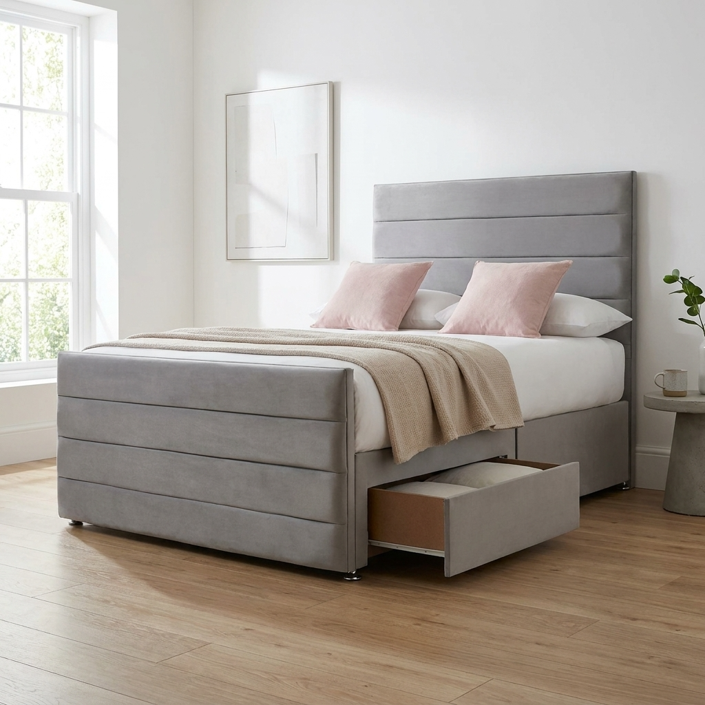 Emma Divan Bed - UK Beds Direct ltd