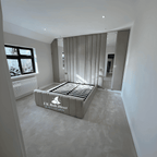 Vienna Wall Panel Bed – Bespoke Upholstered Bed Frame with Installation - UK Beds Direct ltd