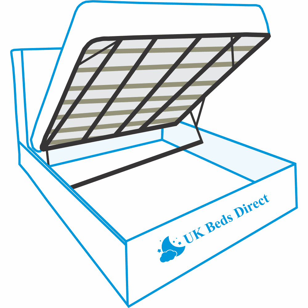 Josie Storage Bed Frame UK - UK Beds Direct ltd