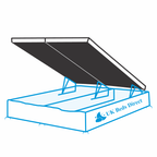 Josie Storage Bed Frame UK - UK Beds Direct ltd