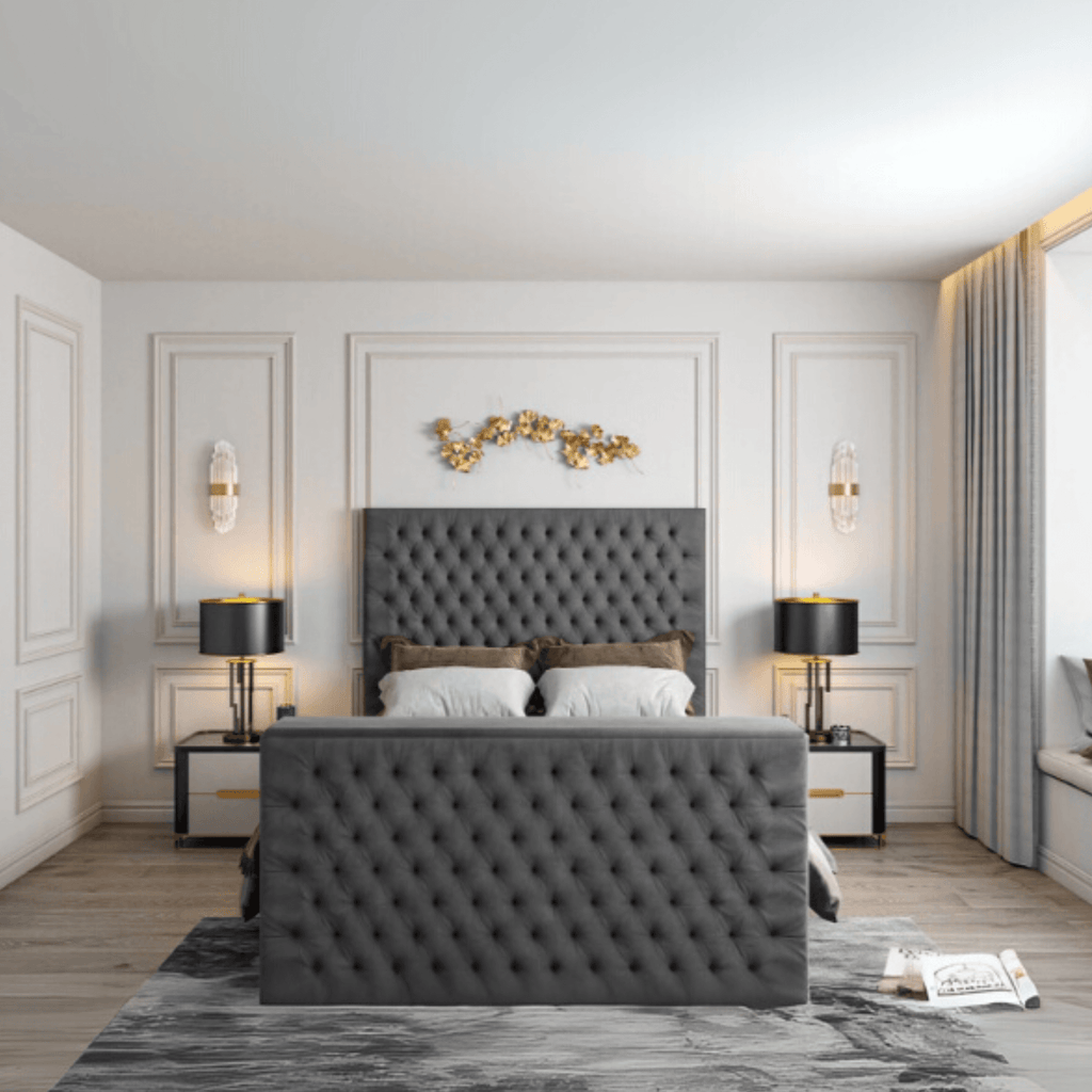 Wilton Chesterfield Tv Bed - UK Beds Direct ltd