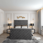 Wilton Chesterfield Tv Bed - UK Beds Direct ltd