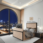 Skyline TV Bed with Remote Control Lift - UK Beds Direct ltd