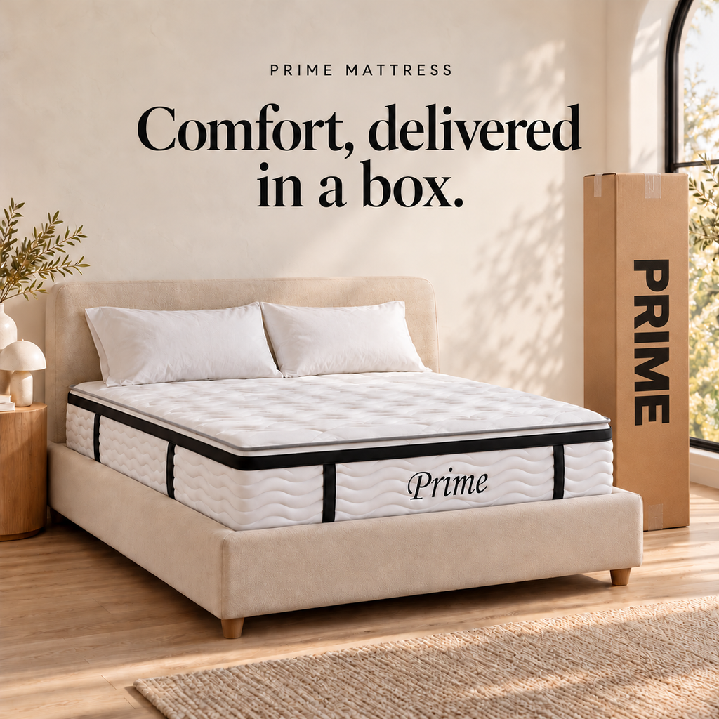 Prime Hybrid 3000 Pocket Sprung Gel Mattress in a Box