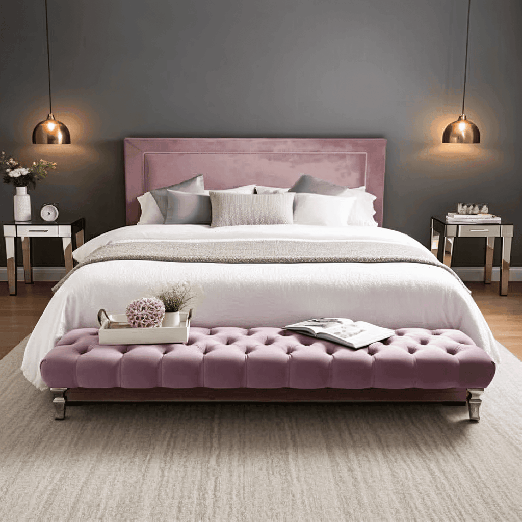 Zanetti Milano Bed Frame – Luxury Chesterfield Style - UK Beds Direct ltd