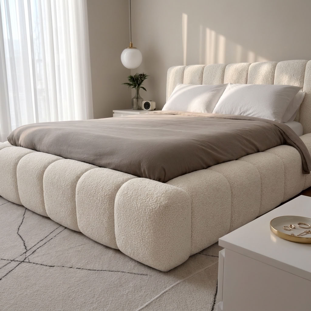 Cloud Bed – Ultra Comfort Upholstered Bed Frame