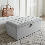 Luxury Upholstered Blanket Box – Stylish Storage with Everyday Function
