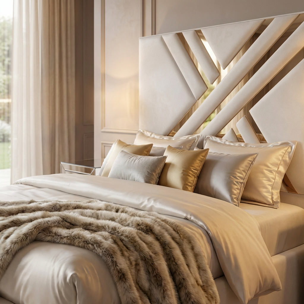 The Opulence Gold Statement Bed 2026