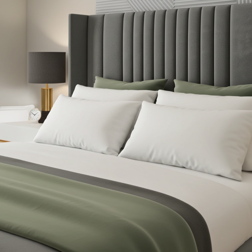 2025 Metropolitan Wingback Lines Bed Frame