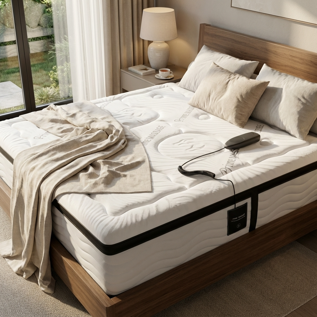 Prime Heated 3000 Gel Pocket Mattress – Smart Heat Zones & Timer-Controlled Warmth