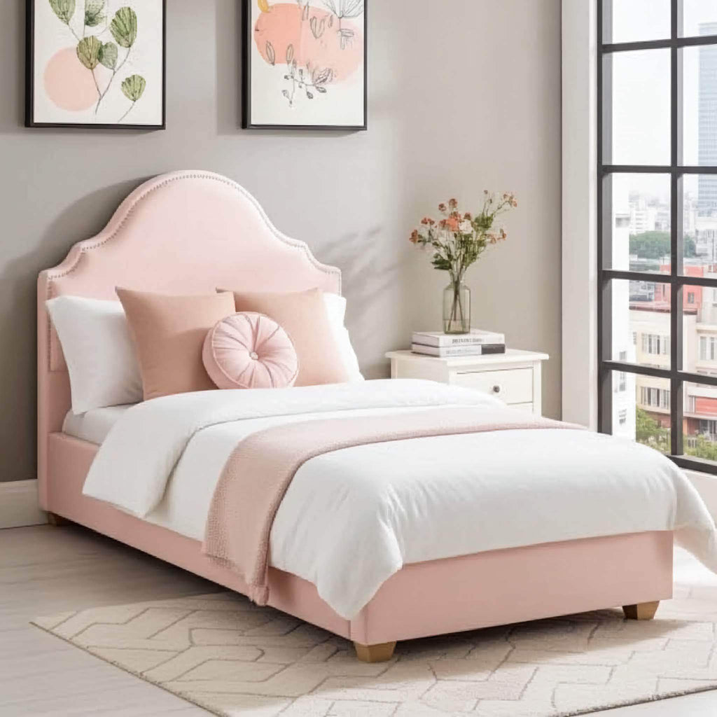 Luis Kids Ottoman Bed – Stylish, Safe & Space-Saving - UK Beds Direct ltd