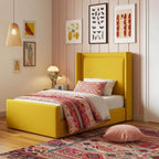 Jorge End Lift Ottoman Bed Frame – Safe, Stylish & Space-Saving - UK Beds Direct ltd