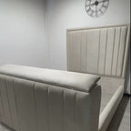 Rayna Panel Lined Tv Bed