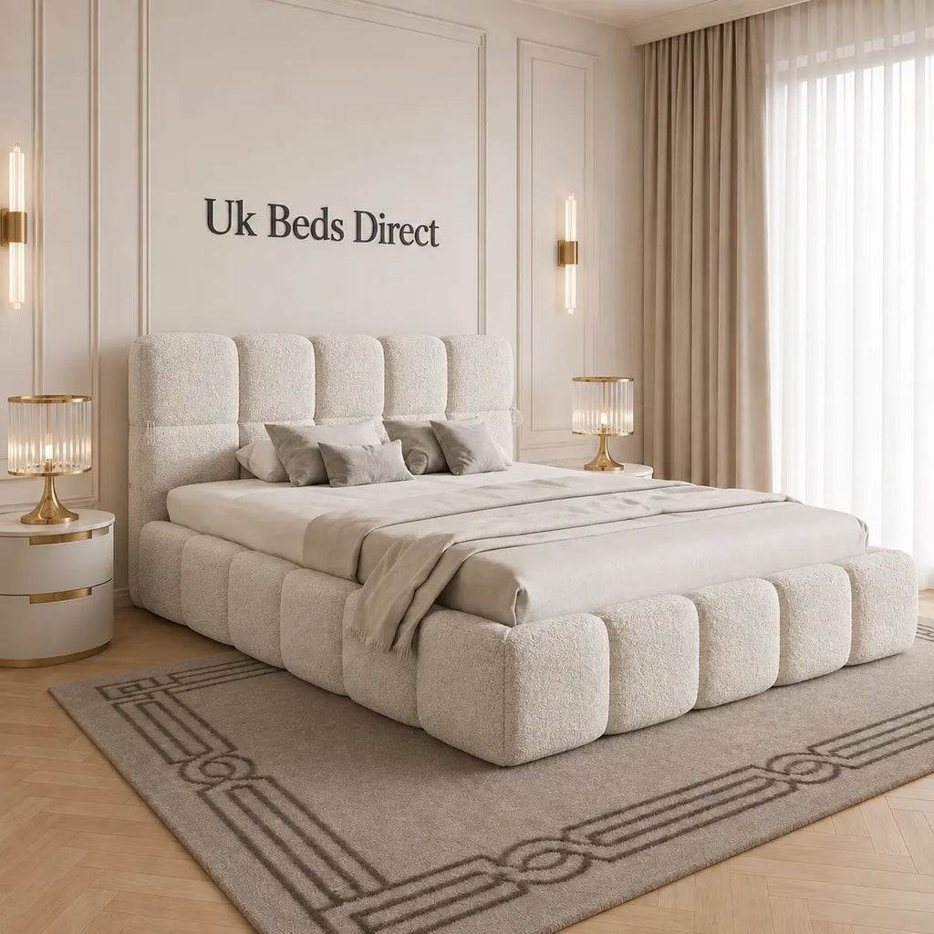 Elara Luxury Fabric Bed Frame | UK Beds Direct