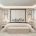 Quebec Wall Panel Bed Frame UK – Stunning Multi-Panel Design | UK Beds Direct - UK Beds Direct ltd